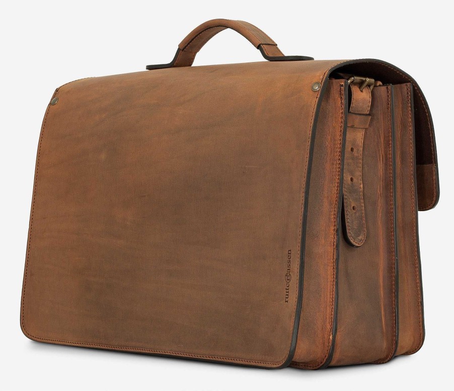 Man RUITERTASSEN Vintage Erfgoed | Designer Laptop Iii-Tas